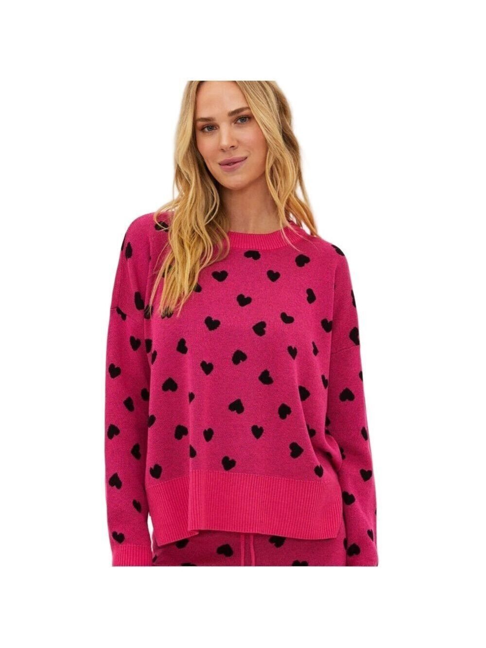 Beach Riot Heart Sweater XS